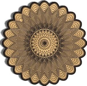 MobyStar Wall Decoration Mandala MDF Price in India - Buy MobyStar Wall ...
