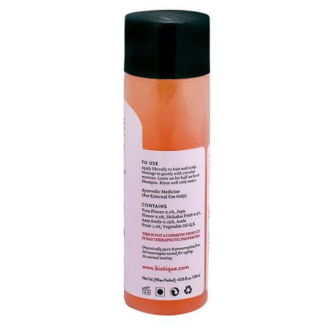 Biotique Bio Flame of The forest Fresh Shine Expertise Oil, 120 ml ...