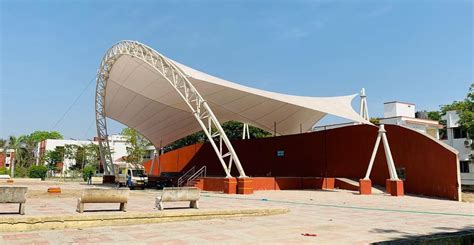 Tensile Structure at VNSGU Amphitheater | SBDW India