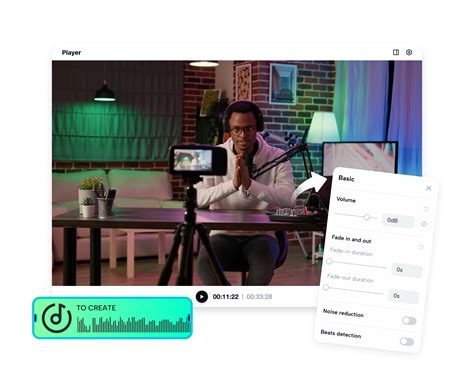 Experimenta el editor de audio online gratis de Pippit