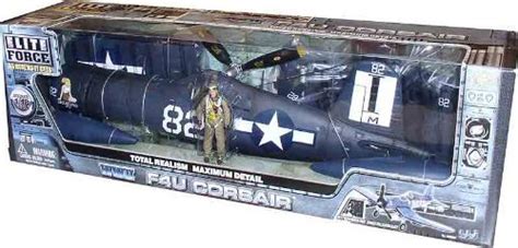 Buy Elite Force 1:18 Scale WWII F4U White 82 Marine Corsair Daisy June ...