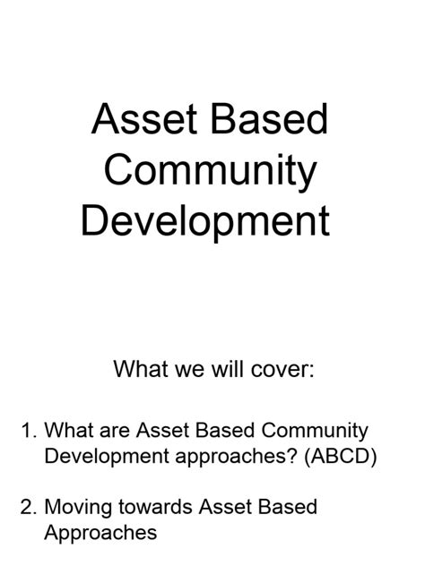 Image result for Asset-Based Community Development Model