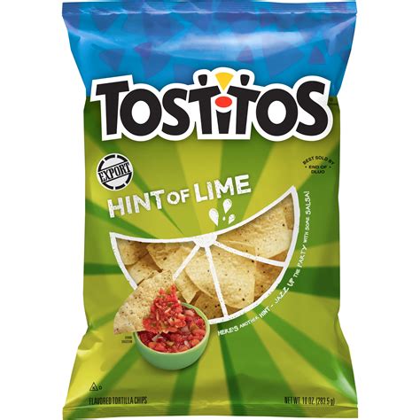 Tostitos, Hint Of Lime, Flavored Tortilla Chips - SmartLabel™