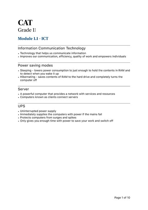 Image result for Notes for Cat Grade 12
