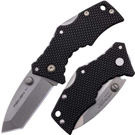 CLEARANCE - Cold Steel 27DT Micro Recon 1 Tanto Point Folding Knife, 2 ...