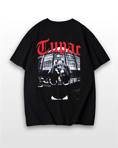 TUPAC Back-Printed Oversized T-shirt – supremacyclothing