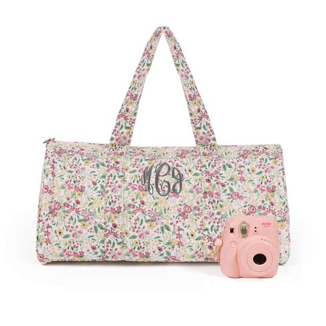 Personalized Floral Weekend Bag — Marleylilly Kids
