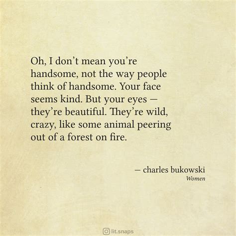 Charles Bukowski Women Quotes