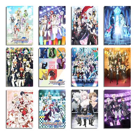Buy IDOLiSH7 Set of 12 PCS 10x14inch (35x24.75cm) HD Pictures Print ...