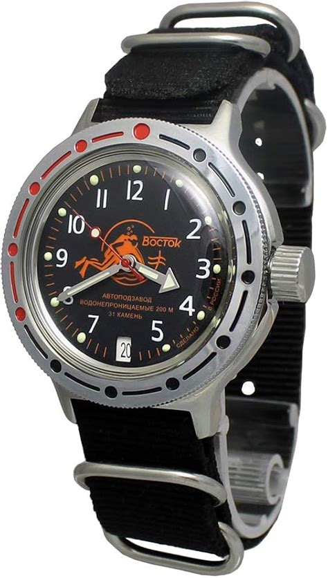 Amphibia 200m VOSTOK Automatic Mechanical Watch! India | Ubuy