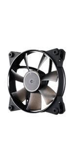 Cooler Master MasterFan Pro 140 Air Flow with Jet-Inspired Fan Blade ...