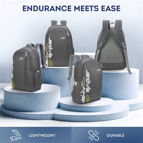 Skybags Sync School Backpack Grey