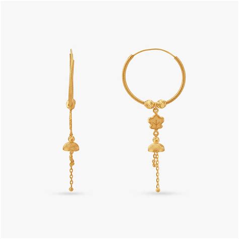 Lovely Rajkot Bali Hoop Earrings