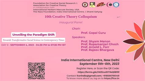 10th Creative Theory Colloquium 23 | India International Centre