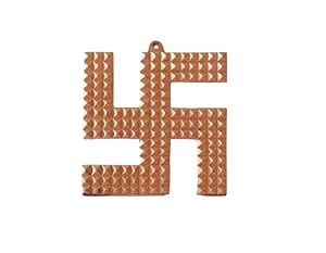 Buy The Spiritual Living Swastik for Door Entrance | Copper Swastik ...