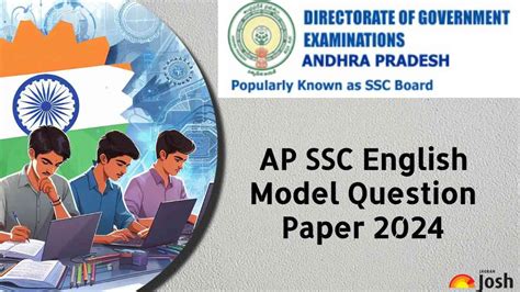AP SSC English Model Question Paper 2024: Download PDF with Blueprint ...