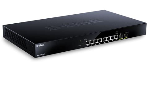DMS-1100-10TP 10-Port Multi-Gigabit PoE Smart Managed Switch | D-Link