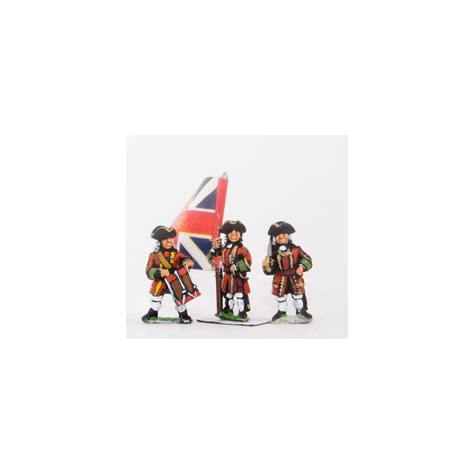 Buy European Armies: Guard Infantry: Command: Officer, Standard Bearer ...