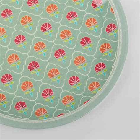 Buy Corsica Azalea Set of 4 Melamine Side Plates - 19cm from Corsica by ...