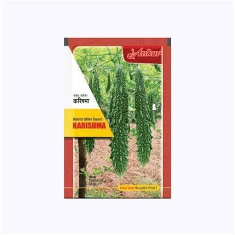 Karishma Bitter Gourd Seeds - Ankur | F1 Hybrid | Buy Online Now ...