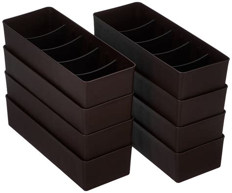 Amazon Brand - Solimo Plastic Multi-Purpose Adjustable Drawer ...