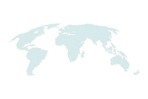 World Map Dots Vector 的图像结果