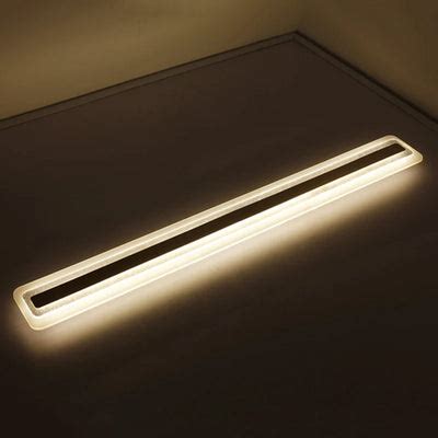 Simple Modern Rectangular LED Ceiling Light – Bedroom, Living Room, Of ...
