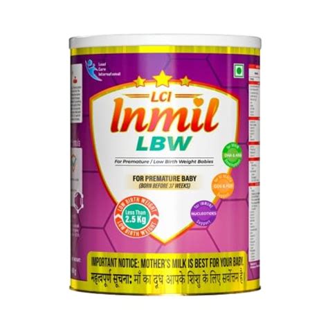 INMIL LBW, MILK POWDER For PREMATURE(BORN BEFORE 37 WEEKS) AND LOW ...