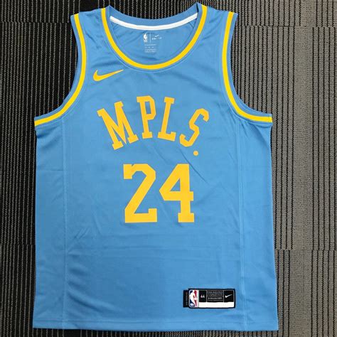 Kobe Bryant #24 Los Angeles Lakers Blue Yellow MPLS Swingman Jersey Al ...