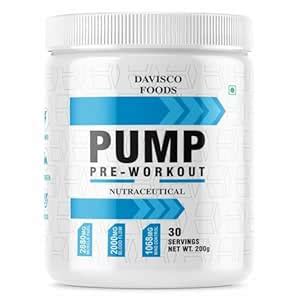 MUSCLE TRANSFORM DAVISCO FOODS PUMP PRE WORKOUT FOR MEN AND WOMEN (30 ...