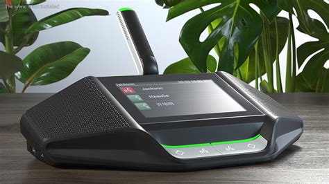 3D Wireless Discussion Device with Touchscreen model | 3D Molier ...