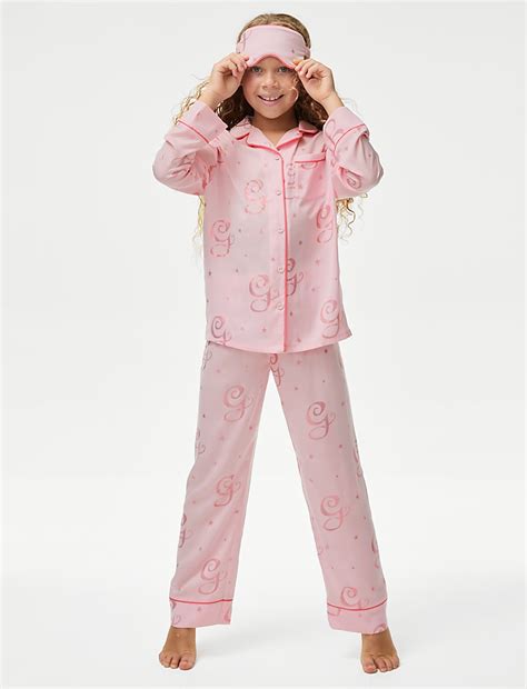 Buy Satin Wicked™ Glinda Pyjamas with Eye Mask (6-16 Yrs) at Marks ...