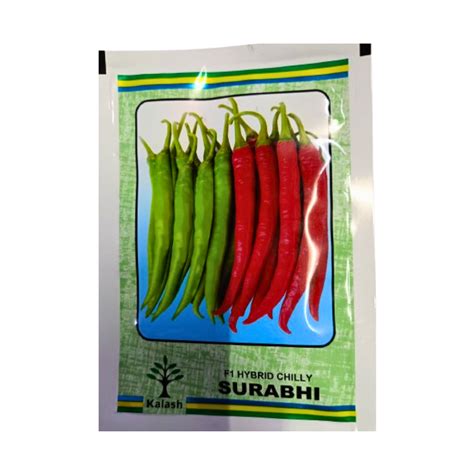 Surabhi (KSP-1395) Chilli Seeds - Kalash | F1 Hybrid | Buy Online Now ...
