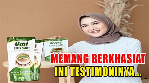 testimoni umi green coffee