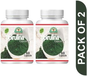 sankalp therapeutics Spirulina Capsules For Helps control Red Blood ...