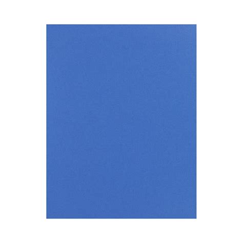 PA Paper Accents Textured Cardstock 8.5" x 11" Royal Blue, 73lb colored ...