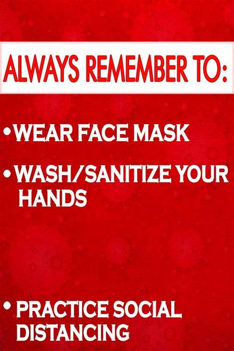 Three Golden Covid Rules-Covid Awarness Poster- Coronavirus Poster- 12 ...