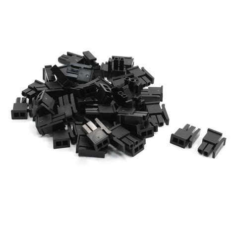IIVVERR 49Pcs 3.01mm Pitch 2 Pin Male Socket PC PSU Supply ATX ...