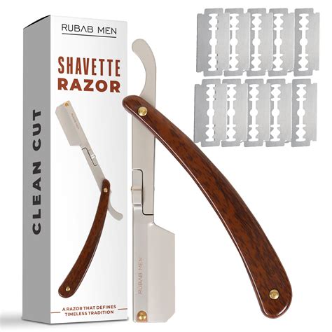 Professional Straight Razor Shavette for Men – RUBAB MEN