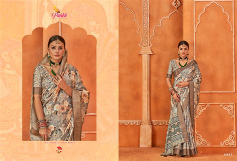8007 Sakhi Pankh Sarees – Heriska