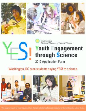 Fillable Online Smithsonian National Museum of Natural History Youth ...