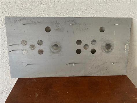 Vintage Mortal Kombat Arcade Game Metal Control Panel Overlay | #4691325388