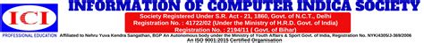 INFORMATION OF COMPUTER INDICA SOCIETY.