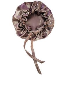 Cyber Sales Satin Silky Sleep Cap with Adjustable tie band Soft Night ...
