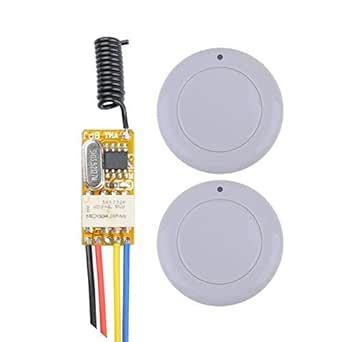 3NH® Rf 1Ch Remote Control Switch Dc3.7V 9V 12V 24V Universal Relay ...