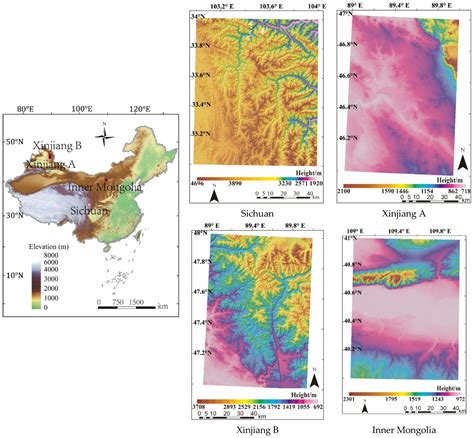 Quality Assessment of TanDEM-X DEMs, SRTM and ASTER GDEM on Selected ...