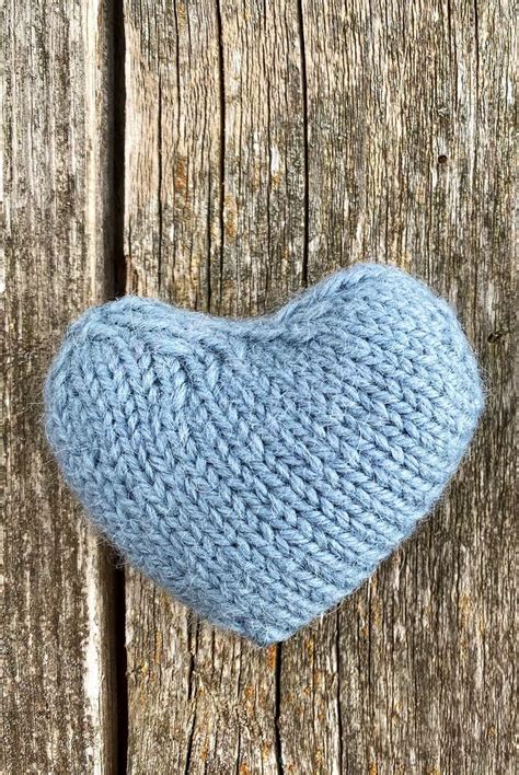 Image result for Simple Knitted Heart Pattern