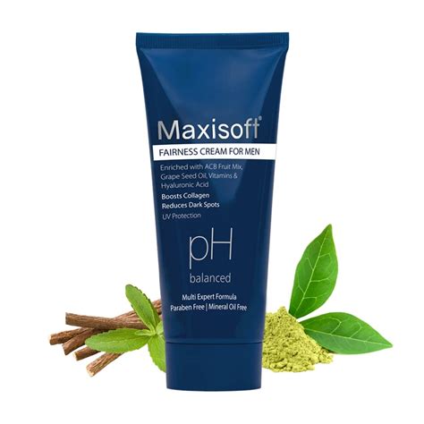 Maxisoft Fairness Cream for Men | Anti Aging Tan & Dark Spot Removal ...