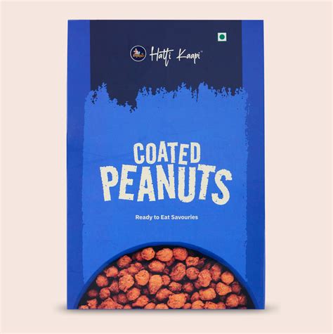 Coated Peanuts (200 g) | Spicy Crunchy Snack | Hatti Kaapi