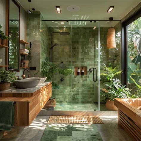 7+ New Bathroom Ideas in Green for a Refreshing Look • 333+ Art Images ...